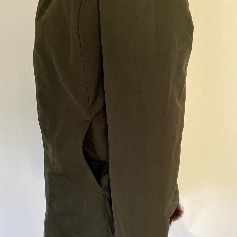 VIA SPIGA NWT Eggplant Faux Fur Reversible Jacket - Picture 9 of 11